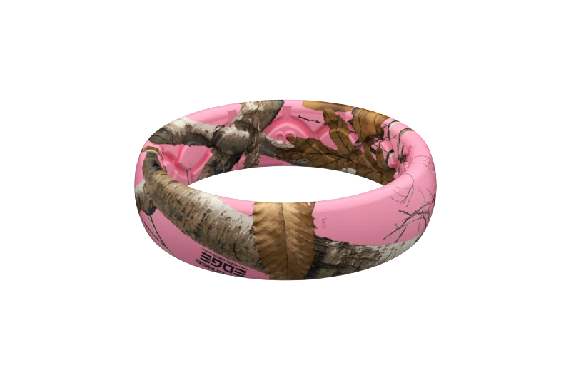 Statement - Making Cocktail Rings for Women with Large Cubic ZirconiaRealtree EDGE PINK™ Camo Thin Ring