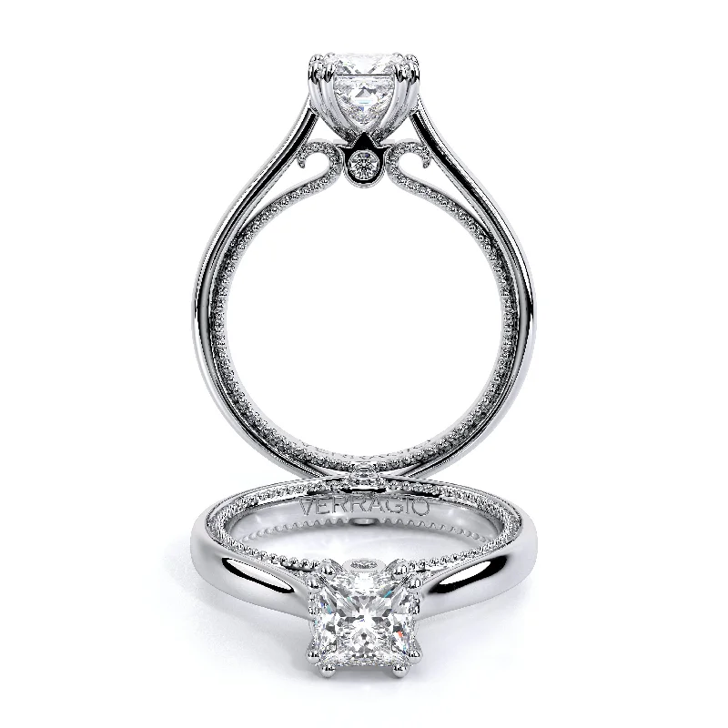 Men's Diamond Engagement Rings with Platinum Band and Halo Setting for a Luxury ProposalCOUTURE-0418P