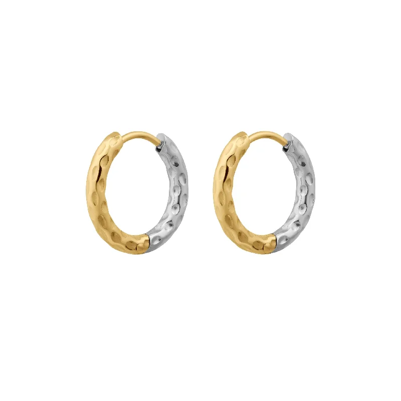 Hoop earrings for womenTan Line Hoops