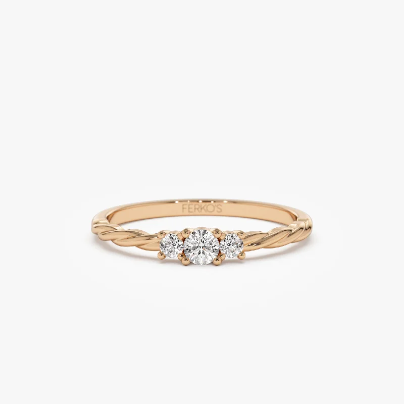 14K Rose Gold