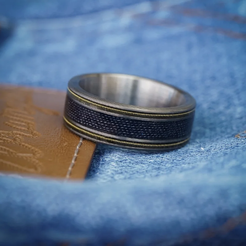 Tennis - Style Women's Rings with a Row of Round Diamonds in PlatinumThe LeDoux