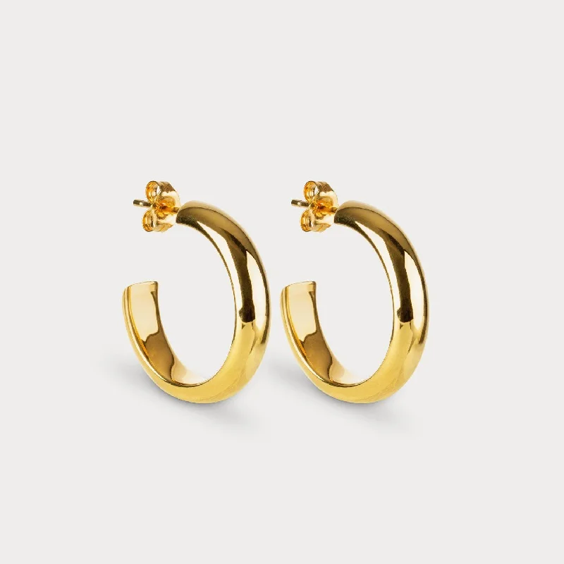 Large hoop earringsClassic Hoops