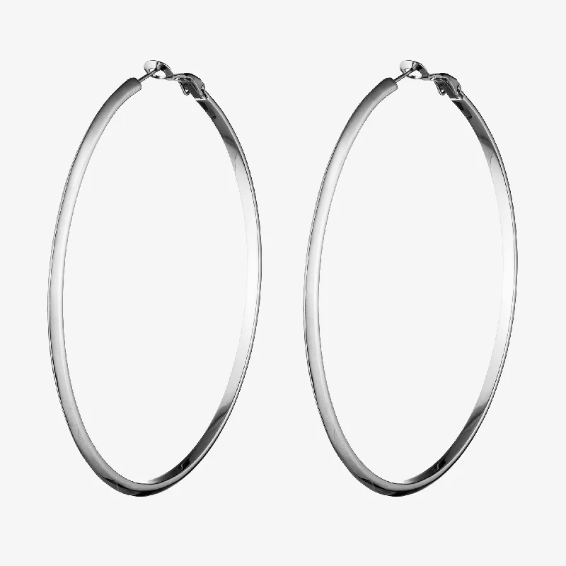 Gold hoop earringsPEAKED HOOP EARRINGS  |  2.75"