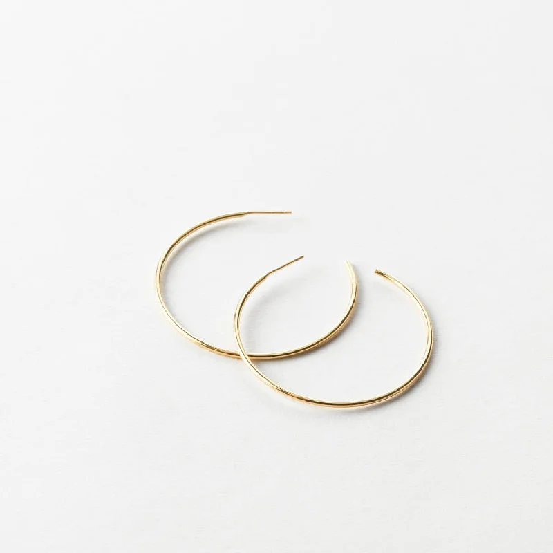 Beaded hoop earringsHarriet Hoops