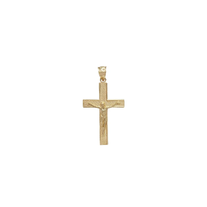 Water - Resistant Stainless Steel Diving - Themed Pendant for DiversCross Crucifix Pendant (14K)