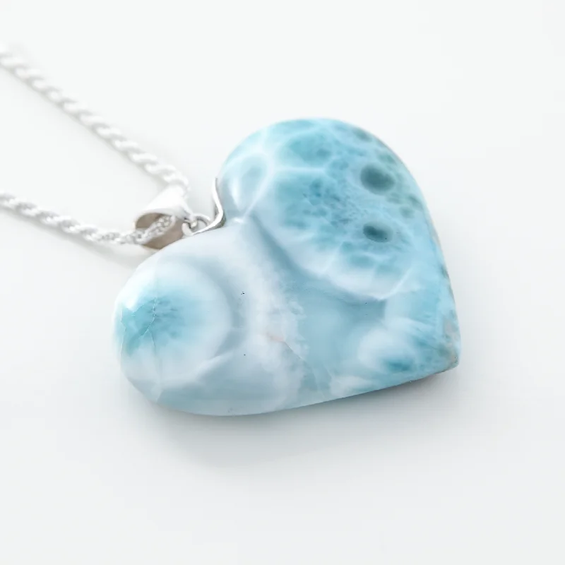 Hypoallergenic Stainless Steel Dog Tag Pendant Necklace for Active MenLarimar Pendant Zenda